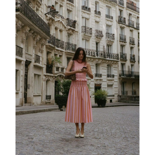 Vestido Alegría | Vestido midi estampado para mujer | SIXXTA
