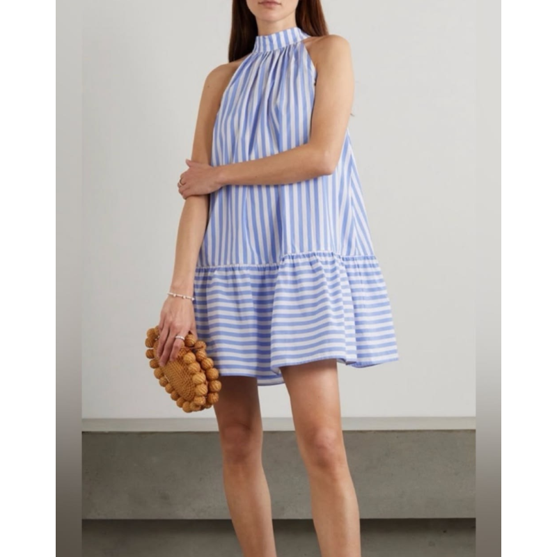 Vestido Marea | Vestido halter estampado para mujer | SIXXTA