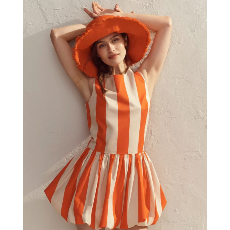 Vestido Aura | Vestido corto con falda globo para mujer | SIXXTA