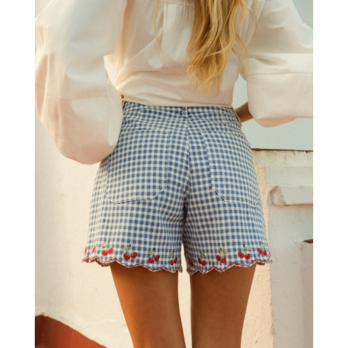 Short Verbena | Short estampado de cuadros para mujer | SIXXTA
